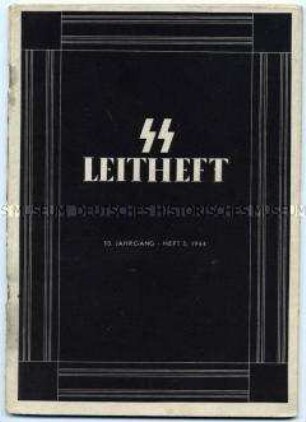 Bildungsheft für SS-Angehörige u.a. zur germanischen Mythologie