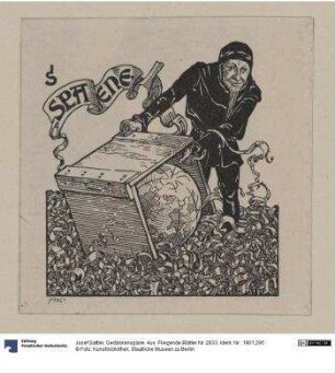 Gedankenspäne. Aus: Fliegende Blätter Nr. 2833