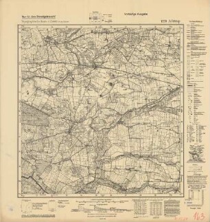 1220 Achtrup, Topographische Karte 1:25000 (4-cm-Karte)