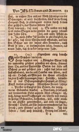 Von JEsu Nahmen und Aemtern.