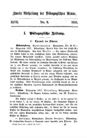 Pädagogische Zeitschrift