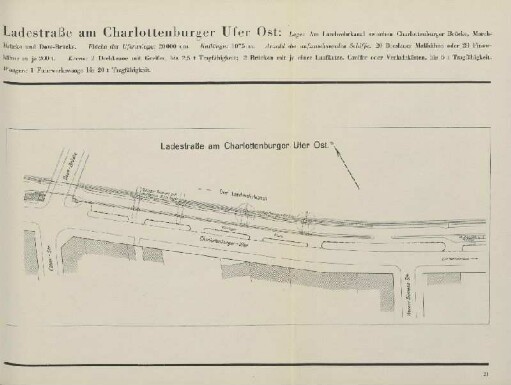 Grundriss: Ladestraße am Charlottenburger Ufer Ost