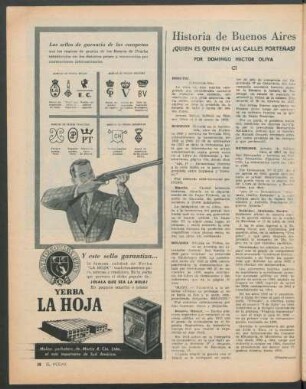 Historia de Buenos Aires : ¿Quién es quien en las calles porteñas?