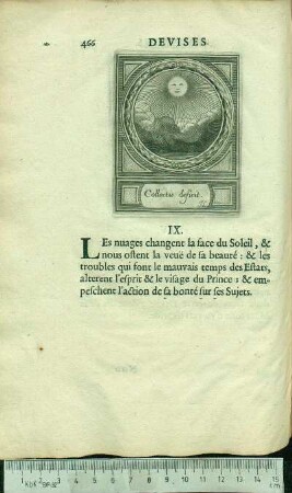 IX. Collectis deficit.