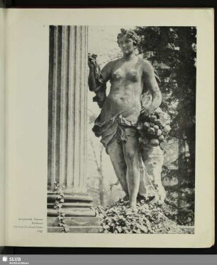 Hauptportal, Pomona - Bildhauer Christian Friedrich Glume 1747