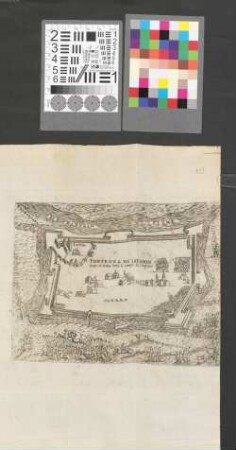 Fortezza Di Iavarin doue si troua hora il campo de l'imperator