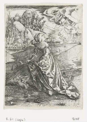 Frau mit der Eule