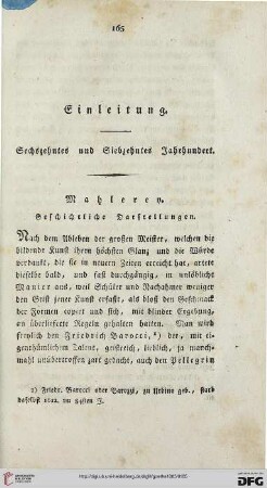Einleitung: Sechzehntes und Siebzehntes Jahrhundert