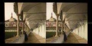 Kreuzgang im Kloster Certosa di Pavia