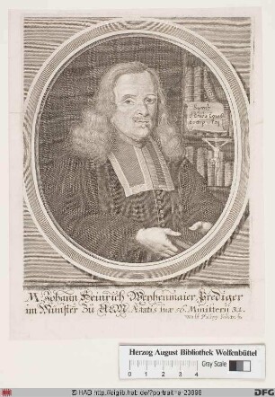 Bildnis Johann Heinrich Weyhenmayer