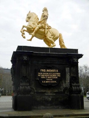 Dresden: Goldener Reiter