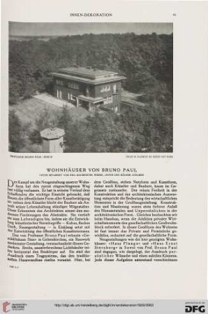 40: Wohnhäuser von Bruno Paul