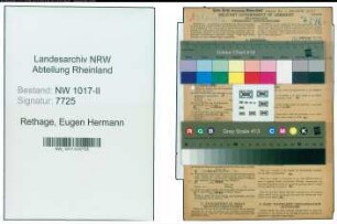 Entnazifizierung Eugen Hermann Rethage , geb. 23.03.1897 (Walzer)