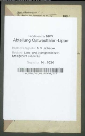 Erblasser: Rühmeier, Dorothee Wilhelmine: