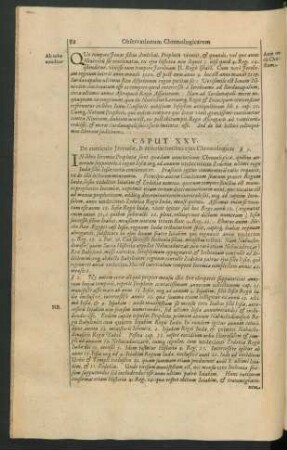Caput XXV. De curriculo Jeremiae, & annotationibus eius Chronologicis.