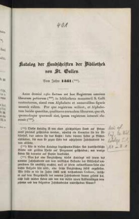 401-422, Katalog der Handschriften der Bibliothek von St. Gallen