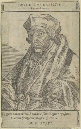 Bildnis des Desiderivs Erasmvs