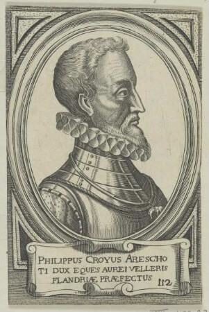 Bildnis des Philippus Croyus Arescho