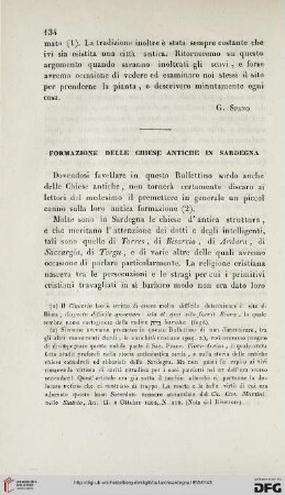 Formazione delle chiese antiche in Sardegna