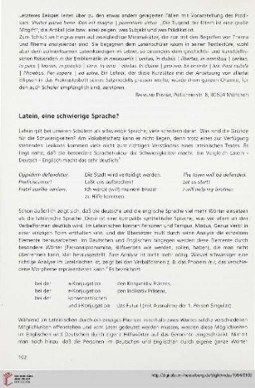 37: Latein, eine schwierige Sprache?