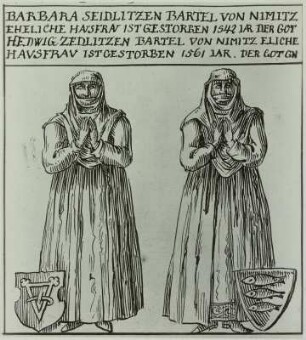 Grabmäler auf dem Kirchhof zu Grosswilkau