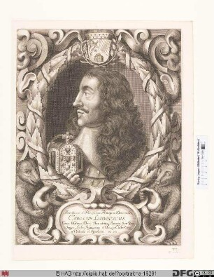Bildnis Carl Ludwig, Kurfürst von der Pfalz (reg. 1648-80)