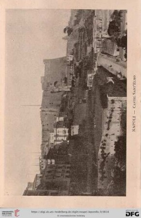 Napoli – Castel Sant’Elmo. – Château Saint-Elme. - “Castel Sant’Elmo.” – Kastell Sant Elmo.