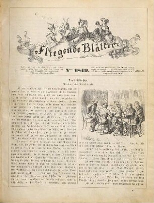 Fliegende Blätter. 74 = Nr. 1849 - 1874. 1881