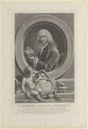 Bildnis des Rudolphus Augustus Schubartus