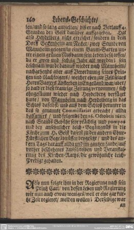 Lebens-Geschichte Churfürst Carl