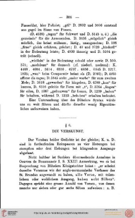 § 6. Die Verskunst