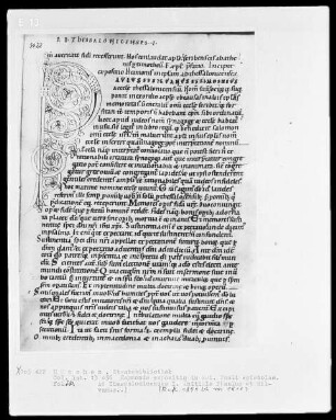 Haymonis expositio zu den Briefen des Apostels Paulus — Initiale P(aulus), Folio 26recto