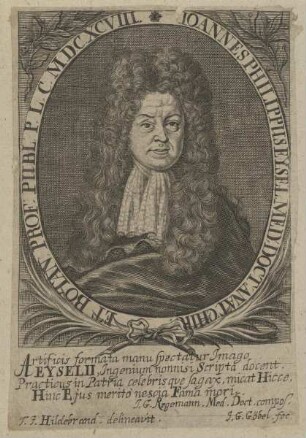 Bildnis des Ioannes Philippus Eysel