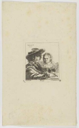 Doppelbildnis des Rembrandt van Rijn und der Saskia van Uylenburgh