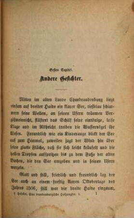 Eine brandenburgische Hofjungfer : historischer Roman aus Joachim Nestor's Tagen. 1