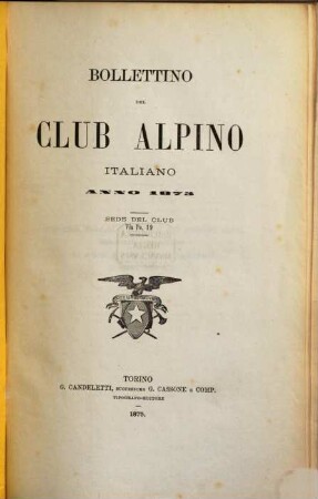 Il Bolletino. 9 = No. 24. 1875