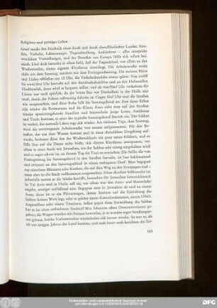 Religiöses und geistiges Leben