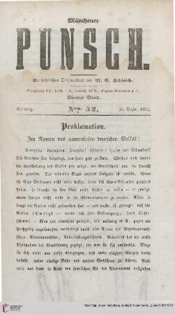 Nro. 52 (14. Dezember 1851)