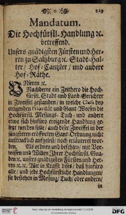 Mandatum