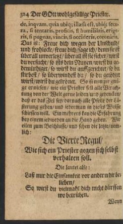 Die Vierdte Regul/