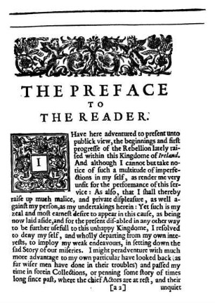 The Preface To The Reader.