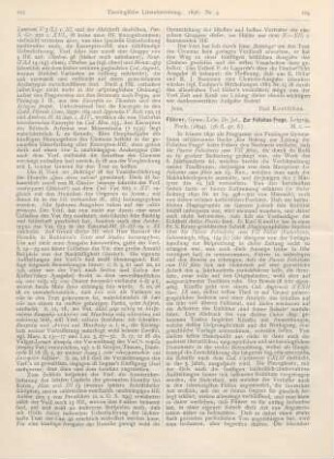 104-105 [Rezension] Führer, Josef, Zur Felicitas-Frage