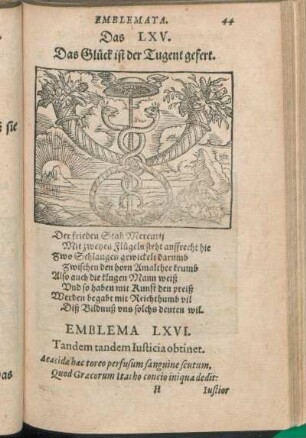 Emblema LXVI. Tandem tandem Iusticia obtinet.