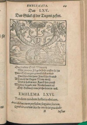 Emblema LXVI. Tandem tandem Iusticia obtinet.