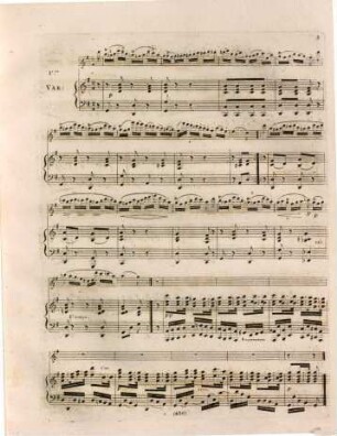 Thème varié : pour la flûte et piano] ; oeuv. 16