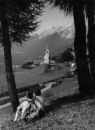 Blick auf Sölden