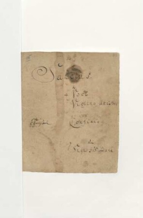 Sanctus; Coro, orch; D-Dur; BWV 238; BC E 11