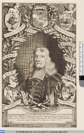 Kurfürst Johann Philipp von Schönborn, Erzbischof von Mainz