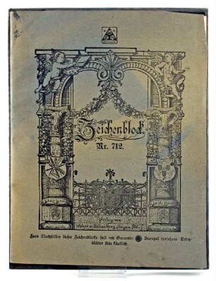 Zeichenblock (Nr. 712)