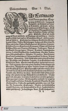 Policeyordnung